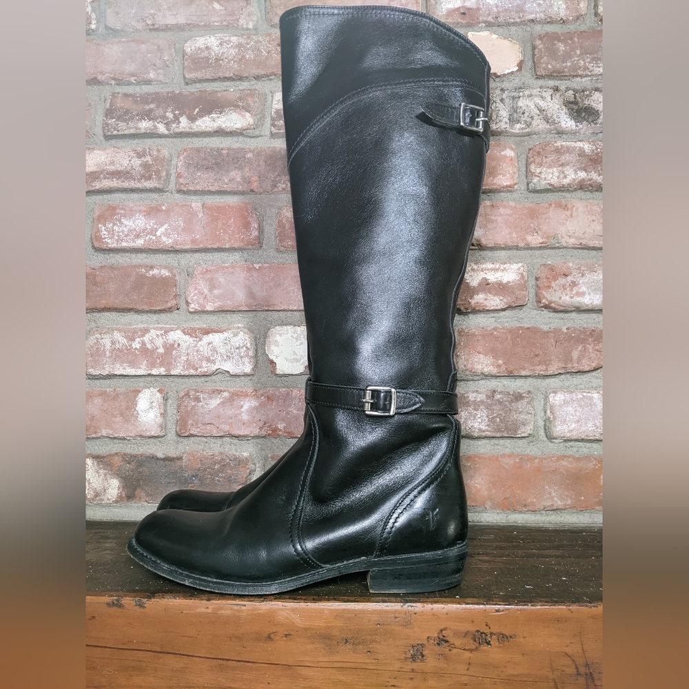 Frye Women's Dorado Leather Pre-Loved